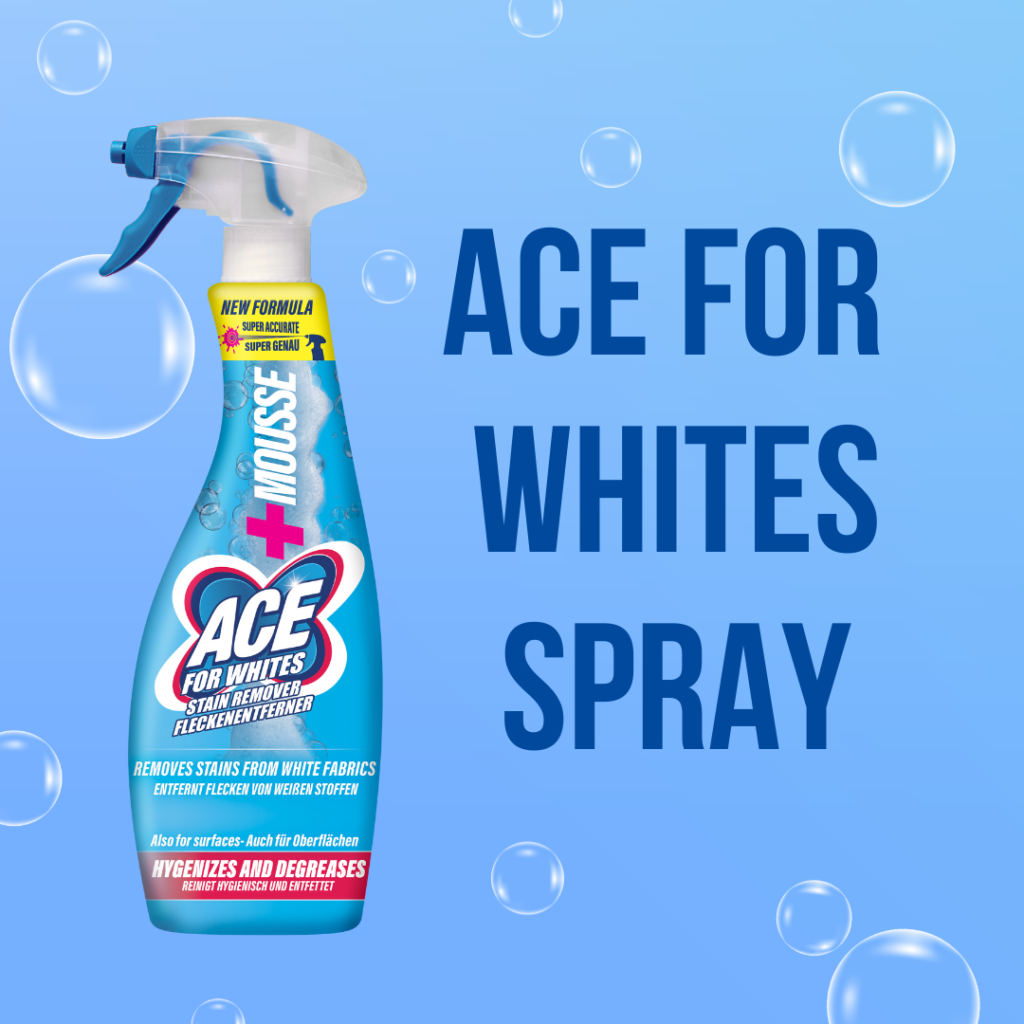 ACE For Whites Stain Remover Spray ACE